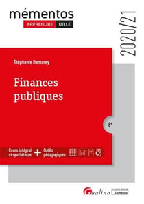 Finances publiques - élaboration, exécution, contrôle (édition 2020/2021)