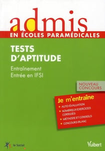 Tests d'aptitude - entraînement - entrée en ifsi