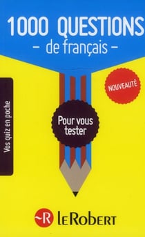 1000 questions de français pour vous tester