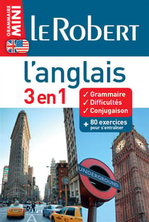 3 en 1 - le robert - mini - l'anglais