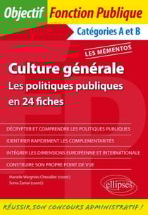 Culture générale. Les politiques publiques en 24 fiches