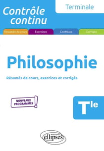 Contrôle continu : philosophie - terminale