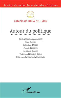 Débats théologique et religieux : Cahiers de l'IREA N°1-2016