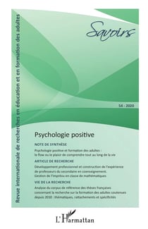 Savoirs n.54 : psychologie positive
