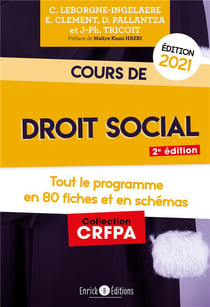 Cours de droit social (édition 2021)