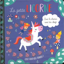 C'est quoi ces traces ? : la licorne - avec un chemin qui brille