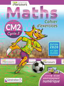IParcours : maths - CM2 - cahier d'exercices (édition 2020)