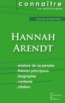 Connaître un philosophe : Hannah Arendt