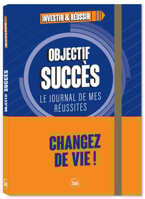 Objectif succès, journal avec trackers pour atteindre ses objectifs