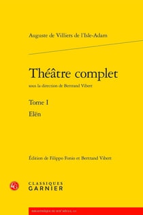 Théâtre complet Tome 1 : Elën