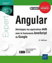 Angular - développez vos applications web avec le framework JavaScript de Google (2e édition)