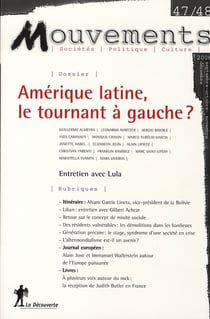 Amérique latine, le tournant à gauche ?