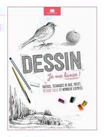 Dessin - je me lance - matériel, techniques de base, motifs - méthode facile et nombreux exemples