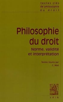 Philosophie du droit : norme, validité et interprétation