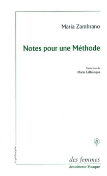 Notes pour une méthode