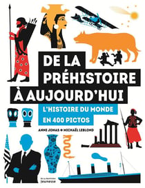 De la préhistoire à aujourd'hui - l'histoire du monde en 400 pictos
