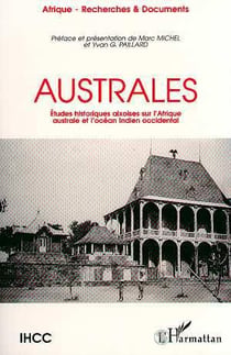 Australes - études historiques aixoises sur l'Afrique australe et l'océan indien occidental