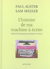 L'histoire de ma machine a ecrire