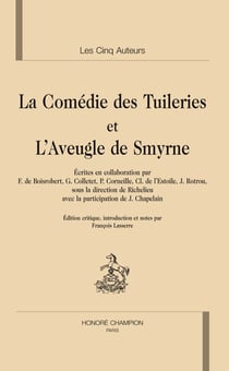 La comédie des Tuileries et l'aveugle de Smyrne