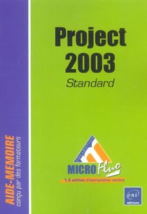Project 2003 - version standard
