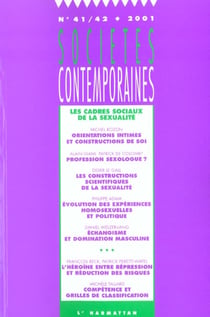 SOCIETES CONTEMPORAINES n.41 : les cadres sociaux de la sexualité