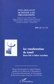 Les transformations du travail - vol07