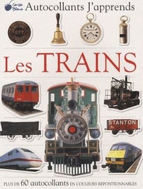 Autocollants j'apprends - les trains