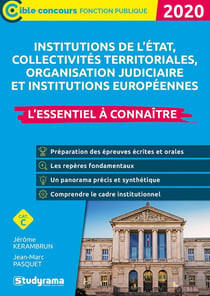 Les institutions état, collectivités territoriales, protection sociale (édition 2020)