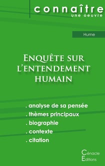 Fiche de lecture enquête sur l'entendement humain de David Hume (analyse litteraire de reference et