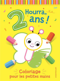 Hourra, 2 ans ! Coloriage pour les petites mains