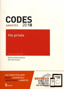 CODE ANNOTE - VIE PRIVEE 2018 - A JOUR AU 17 OCTOBRE 2018