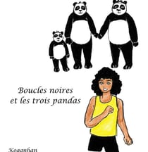 Boucles noires et les trois pandas