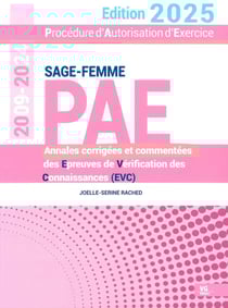 PAE Sage-femme Annales 2009-2024