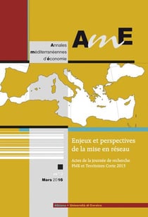 Ame (annales mediterraneennes d'economie) n  3 - enjeux et perspectives de la mise en reseau