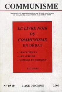 Revue communisme n.59/60 - le livre noir du communisme en débat