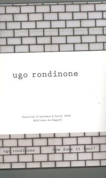 Ugo rondinone - how does it feel