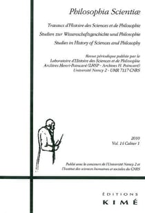 Revue Philosophia scientiae n.14/1