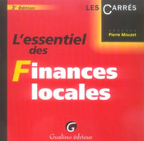 L'essentiel des finances locales (3e édition)