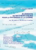 Elements de mathematiques pour la physique et la chimie - avec 230 exemples et 230 exercices et prob