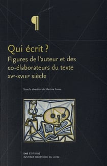Qui écrit ?