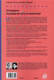 Accompagner la pratique des écrits professionnels en travail social