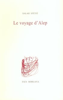 Le voyage d'alep