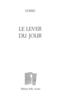Le lever du jour