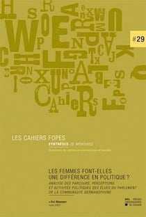Les femmes font-elles une difference en politique ?