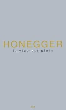 Le vide est plein
