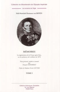 Mémoires (1771-1848) - la regénération de la prusse après iena, ou les prémices de la défaite de 1870