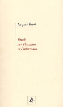 Etude sur l humain et l inhumain