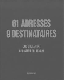 61 adresses, 9 destinataires