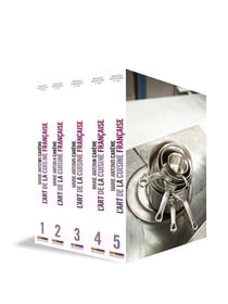 L'ART DE LA CUISINE FRANCAISE AU XIXE SIECLE (COFFRET DE 5 VOLUMES)