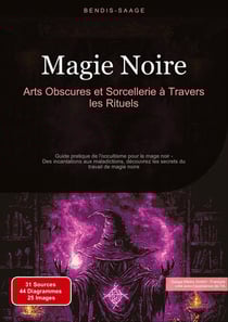 Magie Noire: Arts Obscures et Sorcellerie à Travers les Rituels : Guide pratique de l'occultisme pour le mage noir - Des incantations aux maladictions, découvrez les secrets du travail de magie noire